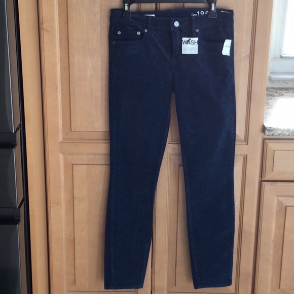 Corduroy Jeans by Gap Color Navy.          #44 - Picture 1 of 9